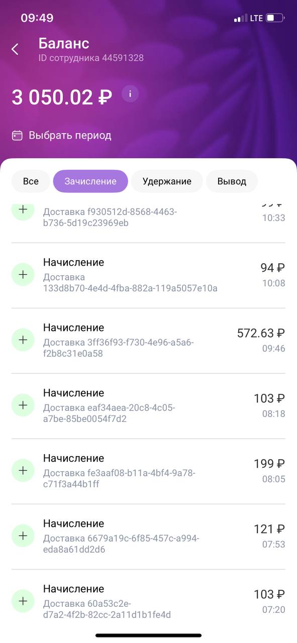 Вот вчера за 7 часов работы - Краснодар 8 июля 2025