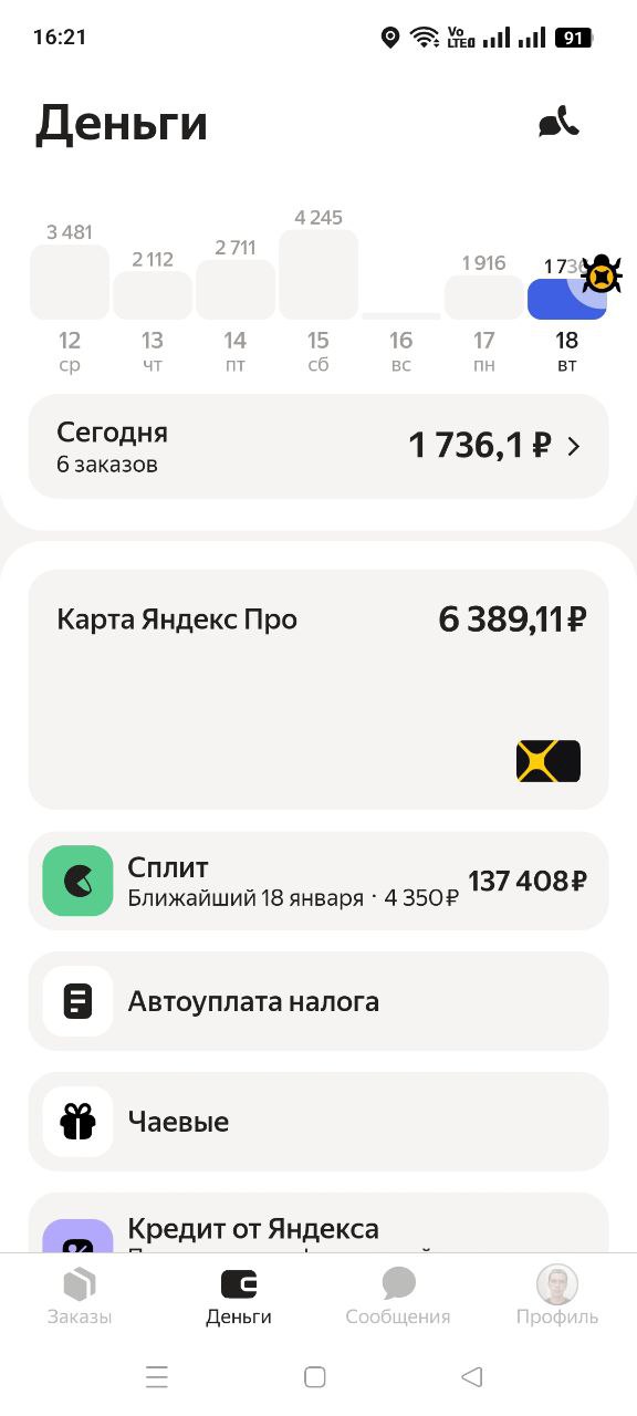 Яндекс Еда 18 ноября