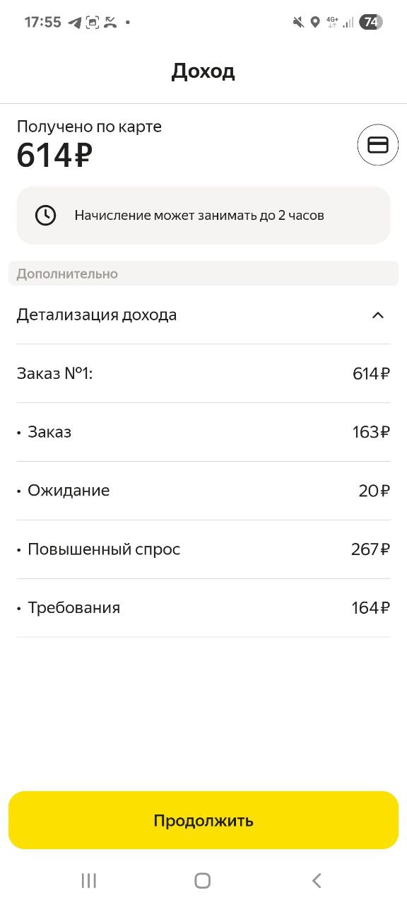 Приложение курьера Москва 6 января 2026