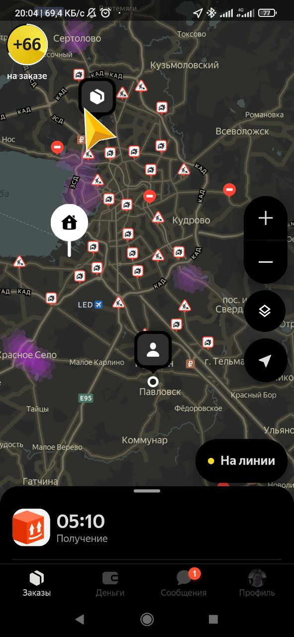 список заказов 12 февраля