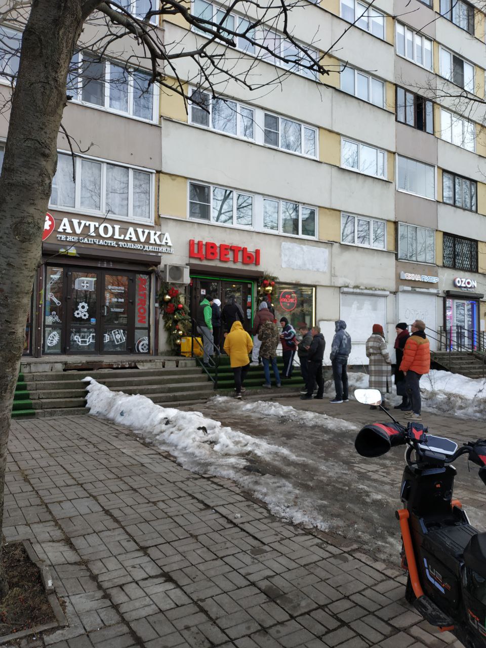 Энгельса 115 - Санкт-Петербург 8 марта 2026